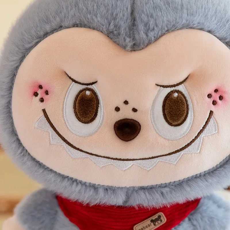 85 cm Big Size Rabbit Labubu Plush Stuffed Toy Kaii Anime Soft Plush Doll Cloth Doll New Children Doll Birthday Gift Z250208
