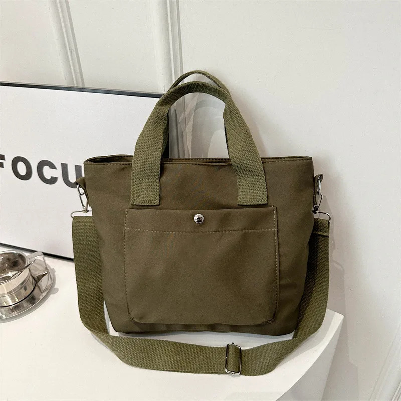 Large capacity messenger bag Casual Fashion simple everything Tote Academy girls crossbody 01 250121