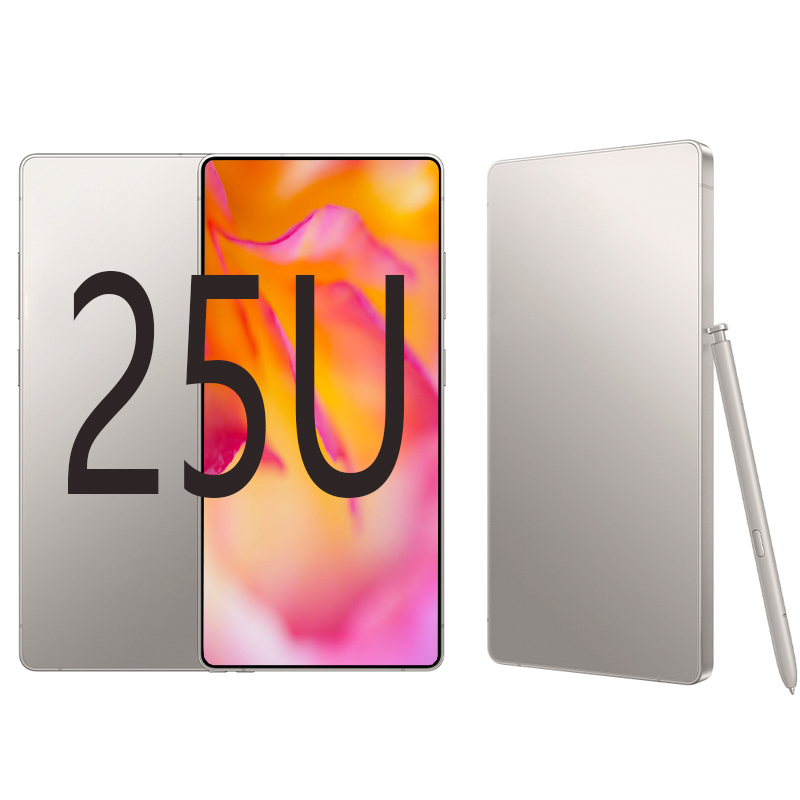 2025 New 5G 25U 25 Ultra Phone Unlocked 7.3 inch 1GB RAM 16GB ROM Show 1TB Android Smartphone Camera Phone HD display