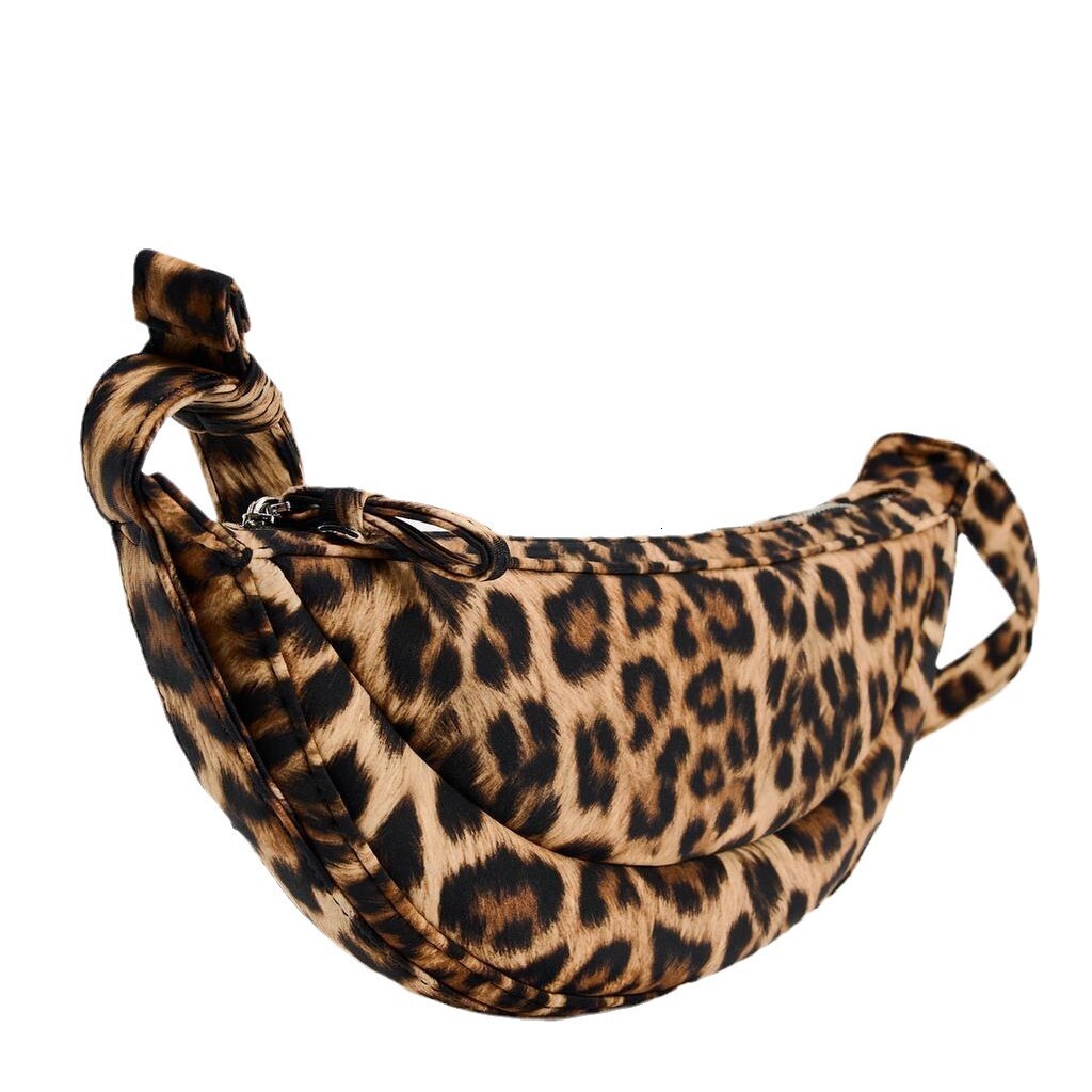 designer bag 2024 Summer New Women's Fashion Trendy Animal Leopard Print Single Shoulder Casual Crossbody Bag Handheld