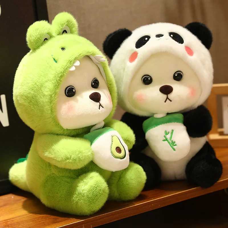 No Activi 25/35cm Creative Cosplay Joint Bear Plush Toy Cute Stuffed Animal Bunny Shark Dinosaur Plush Doll Soft Toy For Girls Z250208
