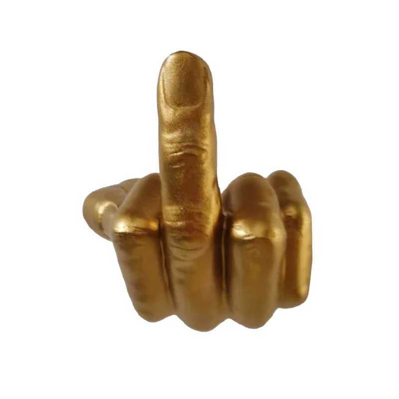 Middle Finger Toilet Paper Holder Fun Wall Mount Middle Finger Holder Bathroom Statue Toilet Tissue Roll Paper Storage Holder Y250208