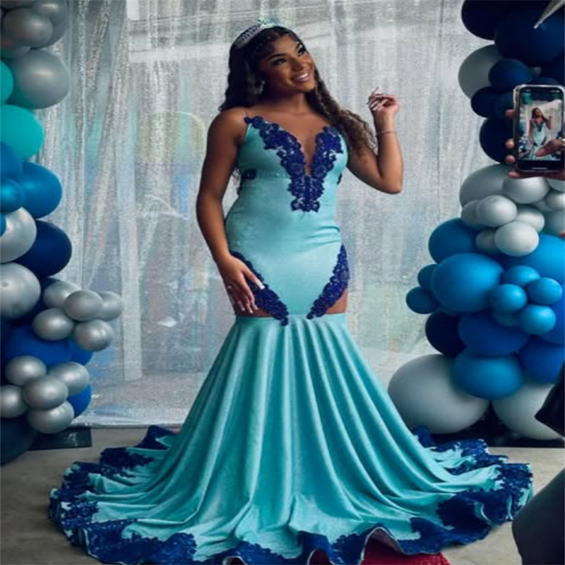 Unique Contrast Blu… - image