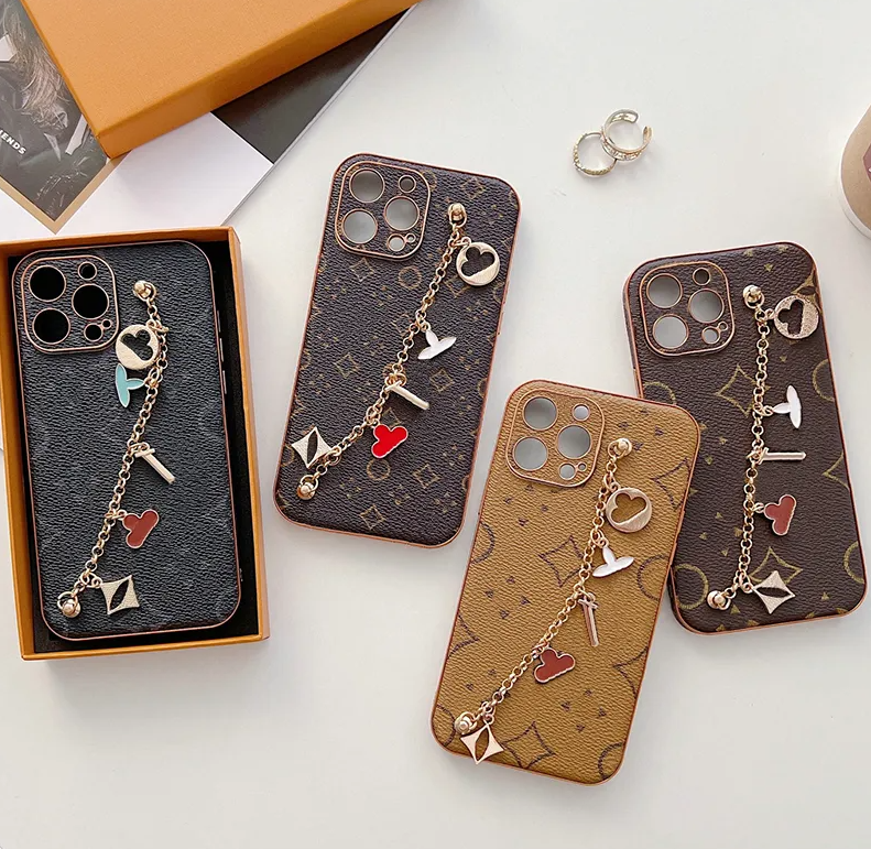 Étui de téléphone de concepteur de boîtier pour iPhone pour iPhone 16 Pro Max Case Apple iPhone 15 Pro 14 13 12 11 x xs xsmax 8p 15 Plus boîtier