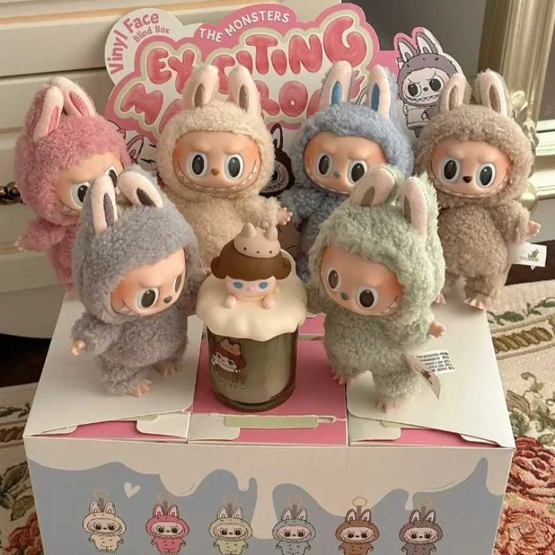LABUBU THE MONSTERS heart aron blind box action figureFree shipping Free shipping