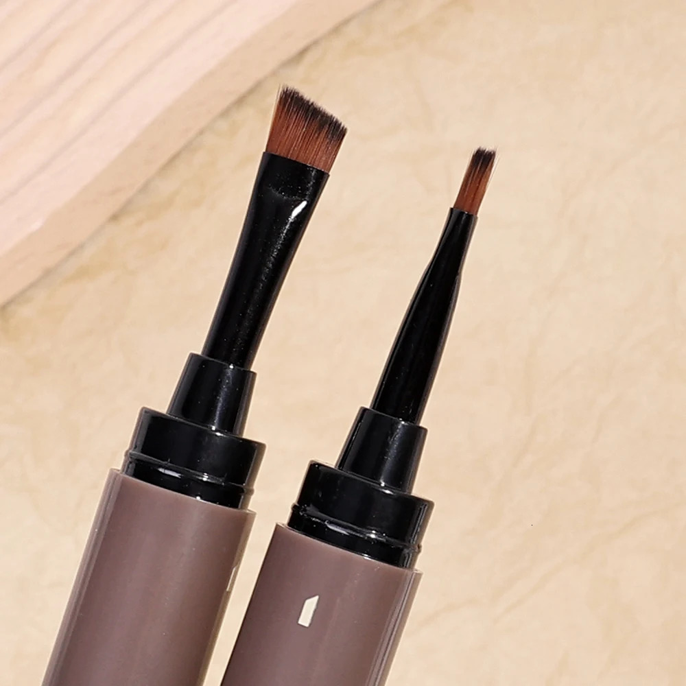 Waterproof Eyebrow Dyeing Cream Pencil with Brush Natural Lasting Nonsmudge Brown Grey Setting Dye Eye Brow Pen Makeup Cosmetic 250108