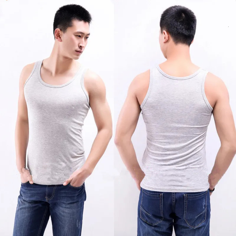 Mens vest modular muscle underwear Plus size 150KG 6XL 7XL 8XL sleeveless solid ultrafine stretch summer basic 250207