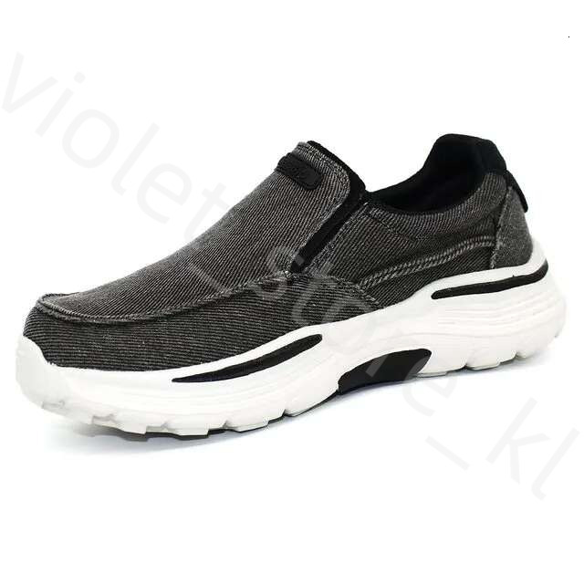 Men Shoes Comfortable Canvas Shoes Breathable Loafers For Men Slip On Walking Sneakers 381