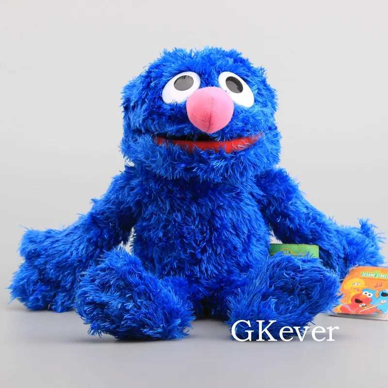 Street plush toy ElmoHand puppet soft doll Ernie Grover Oscar Zoe Bert fried puppet toy childrens party gift 21-40cm Y250208