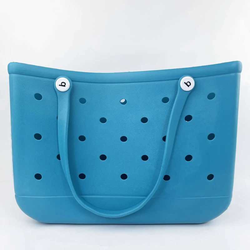 EVA waterproof summer storage basket handbag beach basket mini childrens picnic handbag durable waterproof beach bag Y250409w3