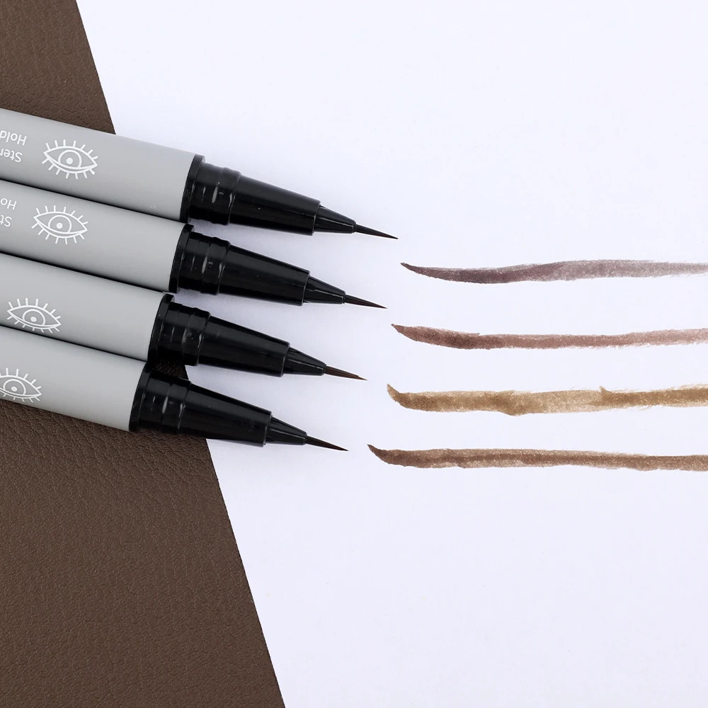 Ultra Fine Water Liquid Eyebrow Pencil Waterproof Long Lasting Eyeliner Lying Silkworm Pen Tattoo Eye Makeup Tools 250108