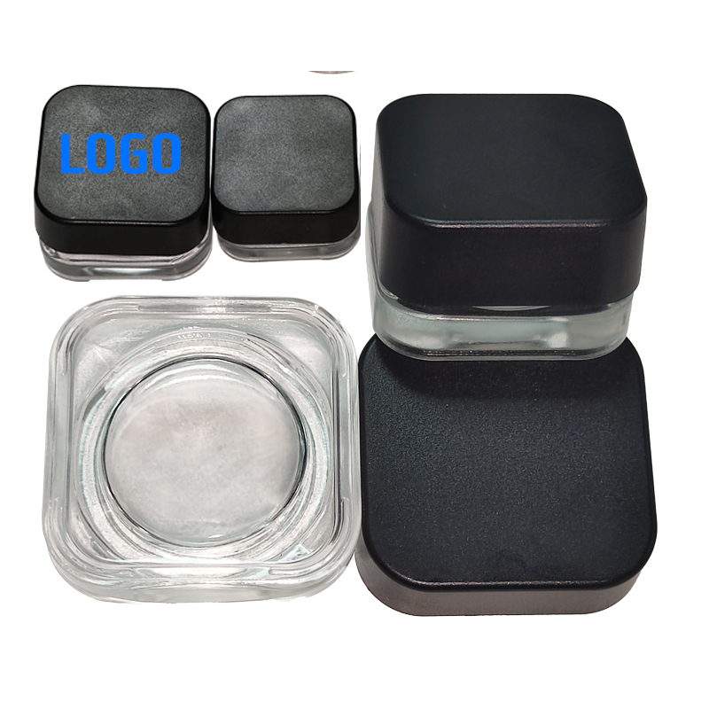 Custom Labels 30ML 50ML 100ML Press Jars Tin Cans Packaging OEM Labels Transparent Food Containers