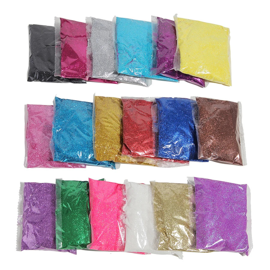 100g Bulk Packs Fine Nail Glitter Powder for Art Tips ns Body Craft Shimmering Decoration 250115
