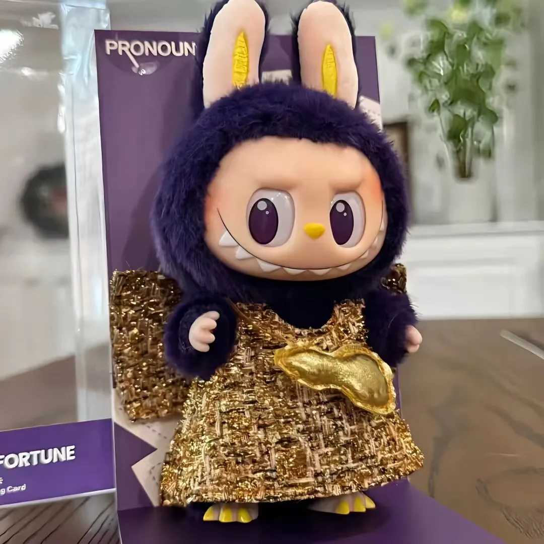 mart Bubble Fashion Week Series Labubu Doll Plush Toy with Innovative Design Chinese Version Free shipping