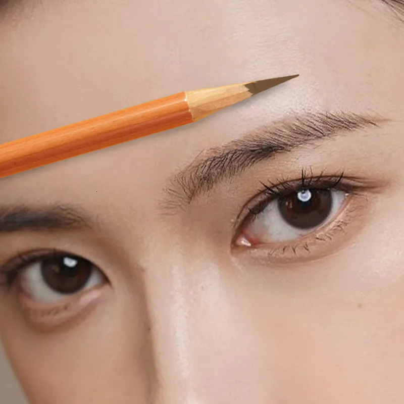Eyebrow Pen Hard Microblading Brow Definer Enhancers Pencil Waterproof Easy To Apply Makeup Natural Wild Brows Tint 250108