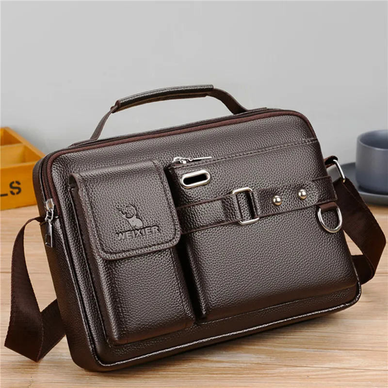 Men Crossbody Bags Waterproof Shoulder Bags Multifunction Travel Work Business Handbags250208bj