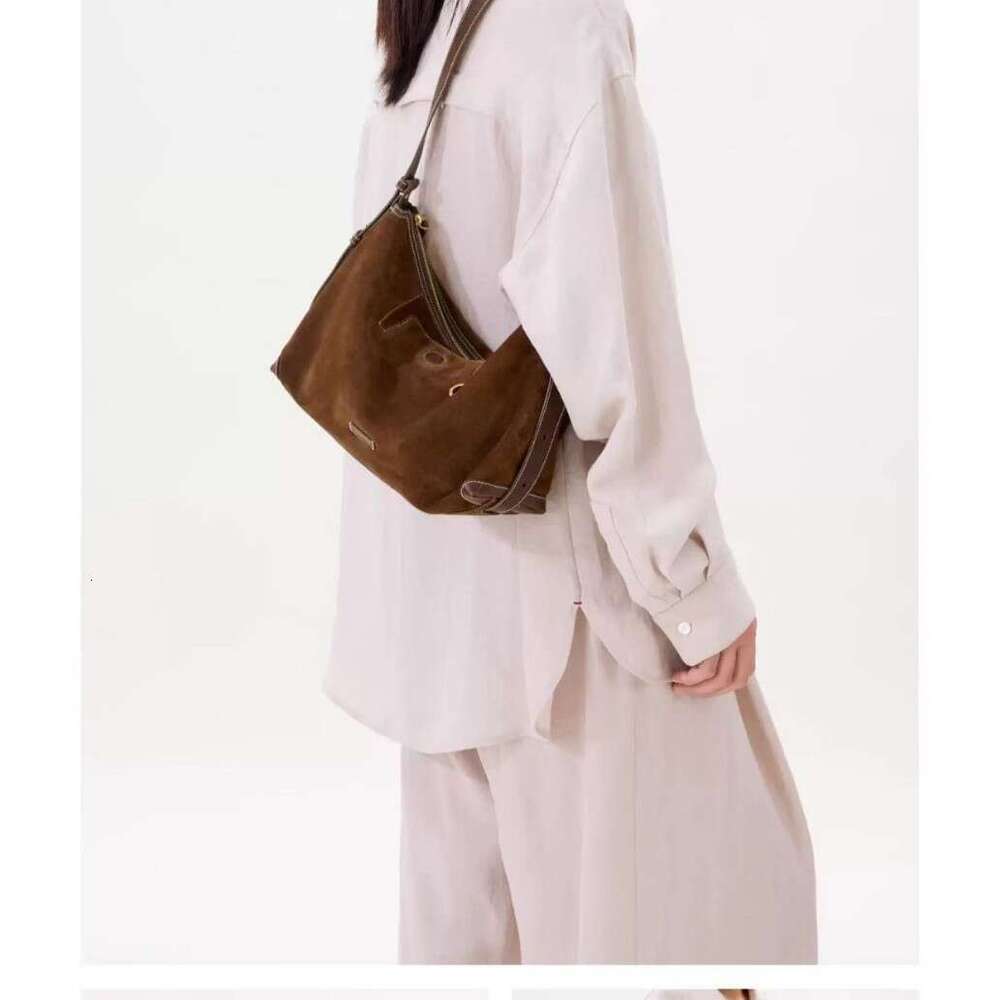 Hobo Suede Armpit Commuting Dumpg Bag Women Autumn And Winter