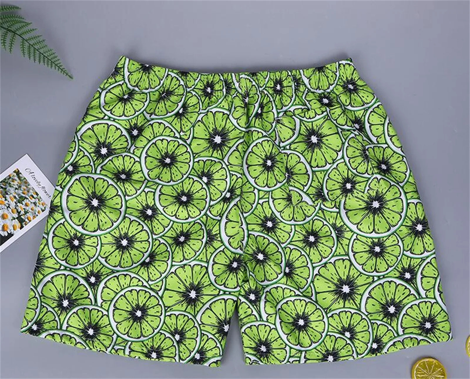 Swim Trunks Mens Shorts Summer Beach Outdoor Home Solid Pant Bright Surfing Sports Casual Trouser For Men 250208Z