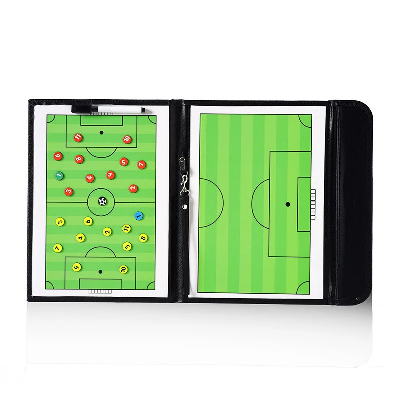 53cm Coaches Board Foldable Football Coaching Clipboard Folder Portable Magnetic Training Soccer Practice Board 250207