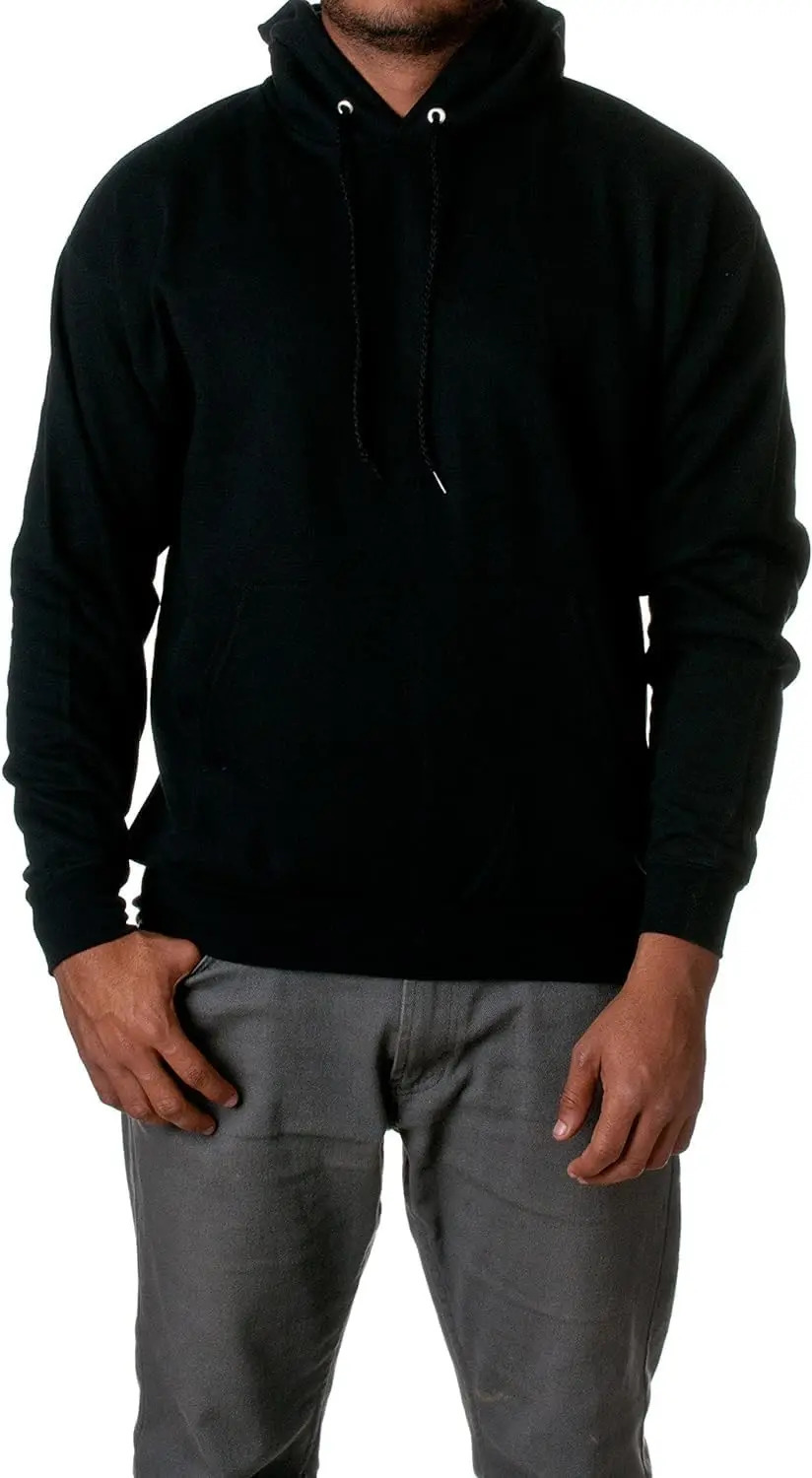 Solid Color Unisex Casual 100 Cotton Hoodie Fashion Street Loose Breathable Long sleeved Pullover Sports Shirt 5 250207