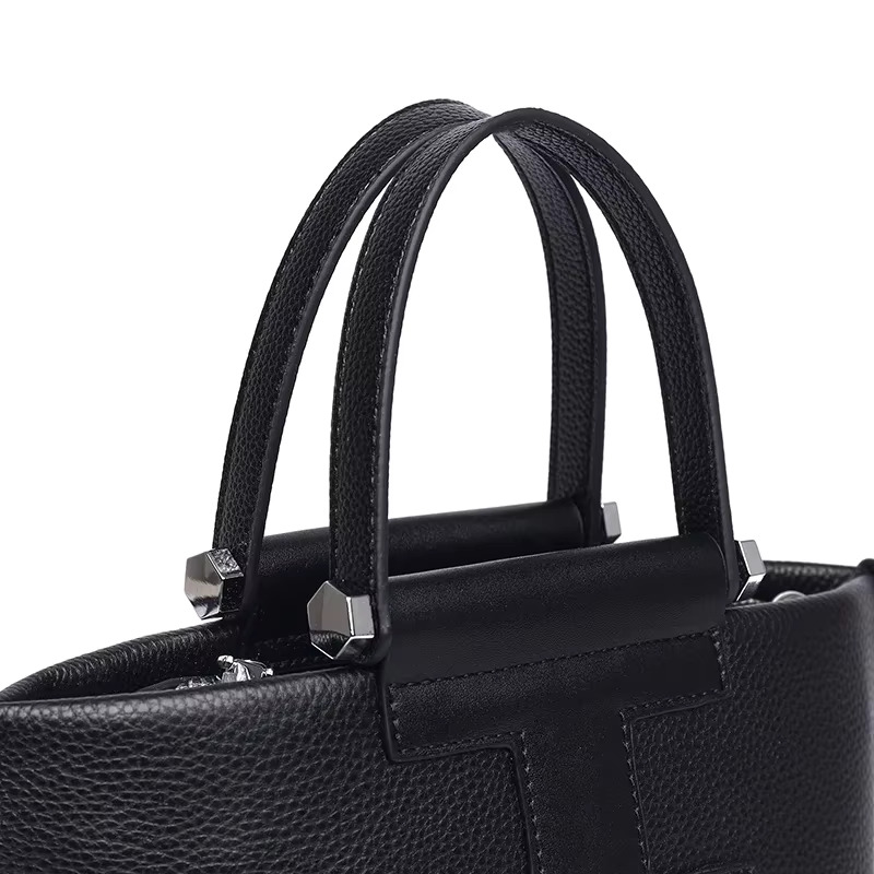Cowhide Women Tote High Quality Solid Enuine Leather Women's Shoulder Crossbody Bag Fashion Female Handbag Sac A Main