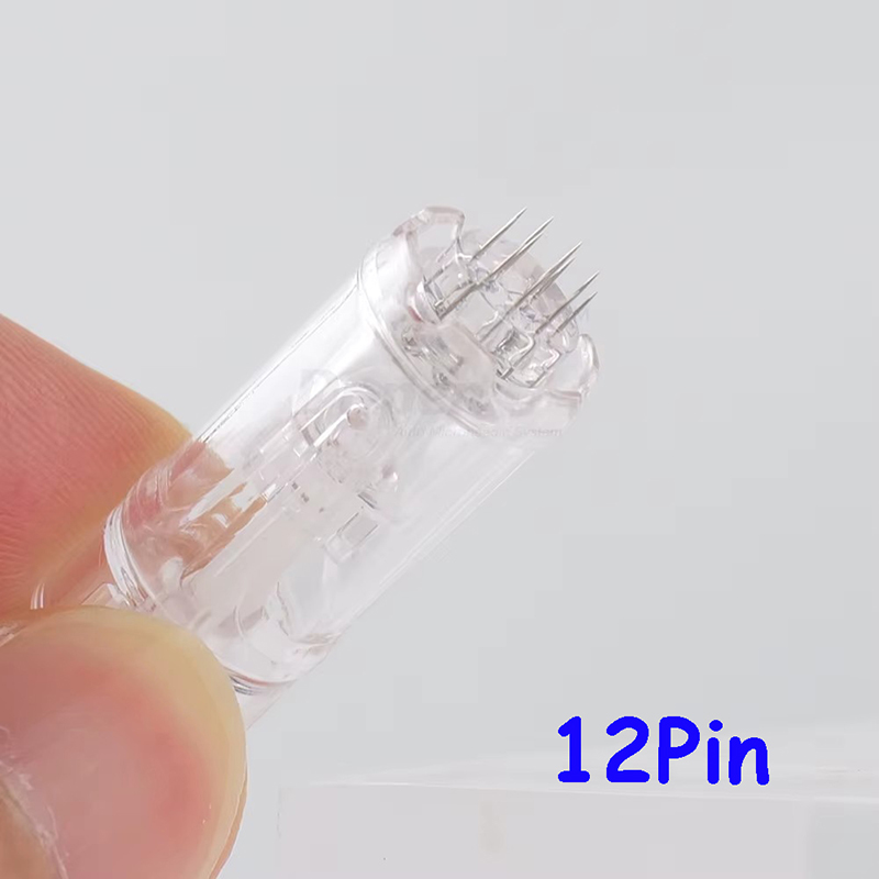 50Pcs Original A10 Needles Wireless Dr pen Derma Microneedle Pen Cartridge Needle Microneedling Skin Care 12Pin 24 Pin 36 Pins 42Pin Round Nano-R MTS 