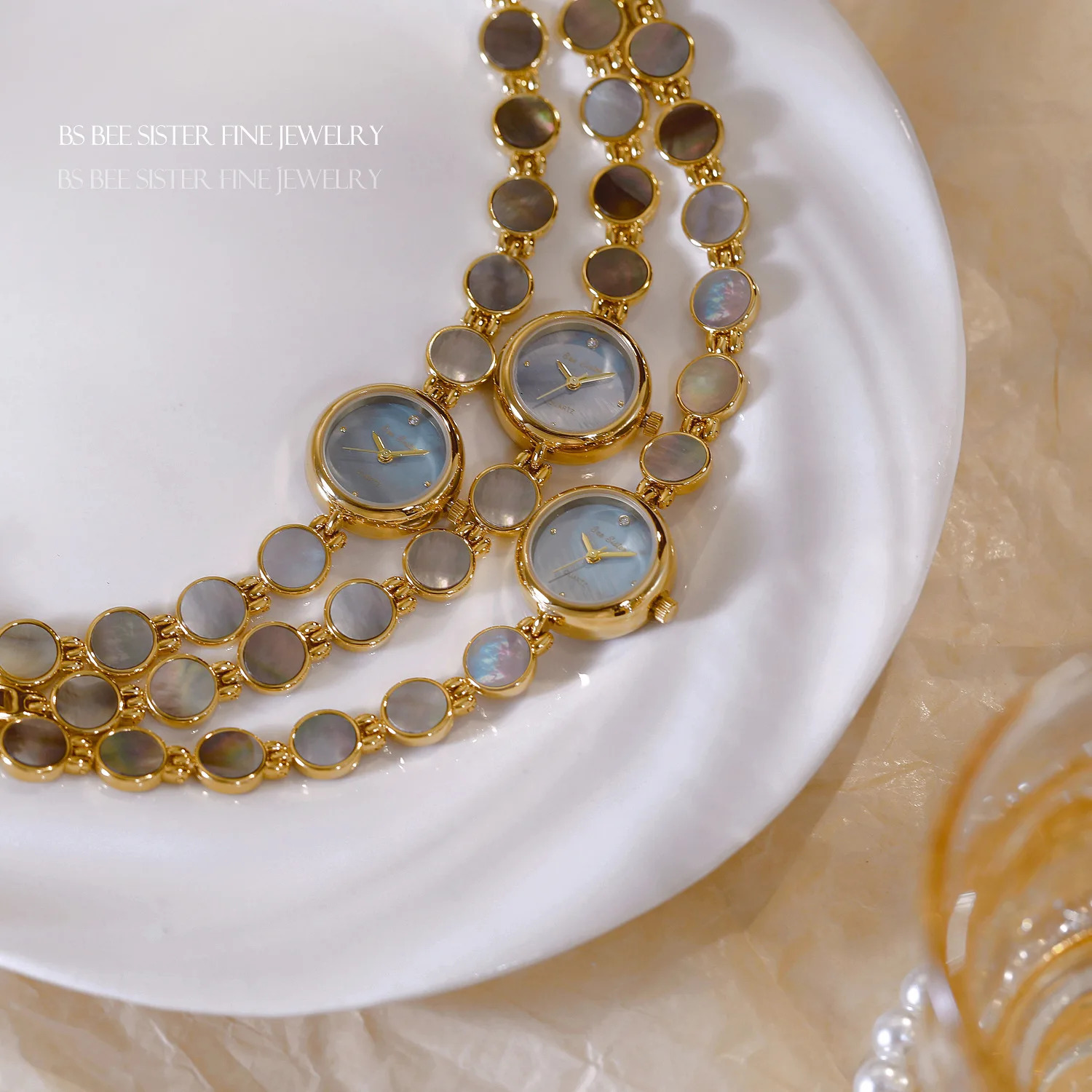 Womens Watch Natural Extreme Light Color Shell High-end Lady Watch Fashion Dress Elegant Wristwatch For Famale Gift 250221