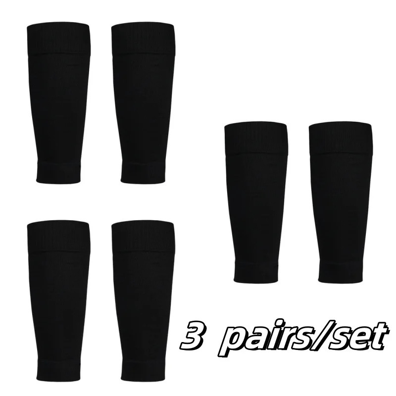 3 Pairs Shin Guard Socks Men Women Soccer Football Calf Sleeves Sports guards set 250207