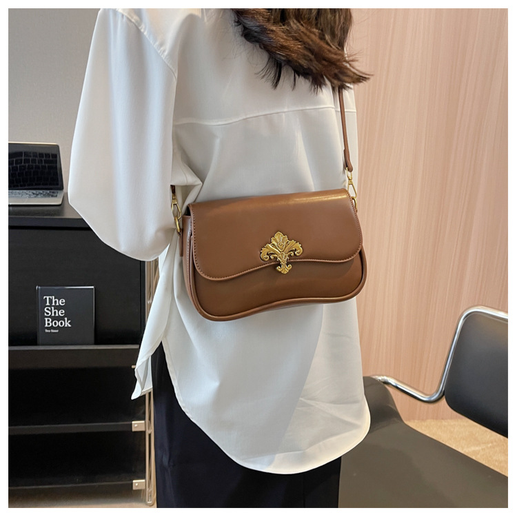 Shoulder Bags Free shipping new designer bag Shoulder Bags For womans ladies flap fashion brown square handbag girl crossbody Bag