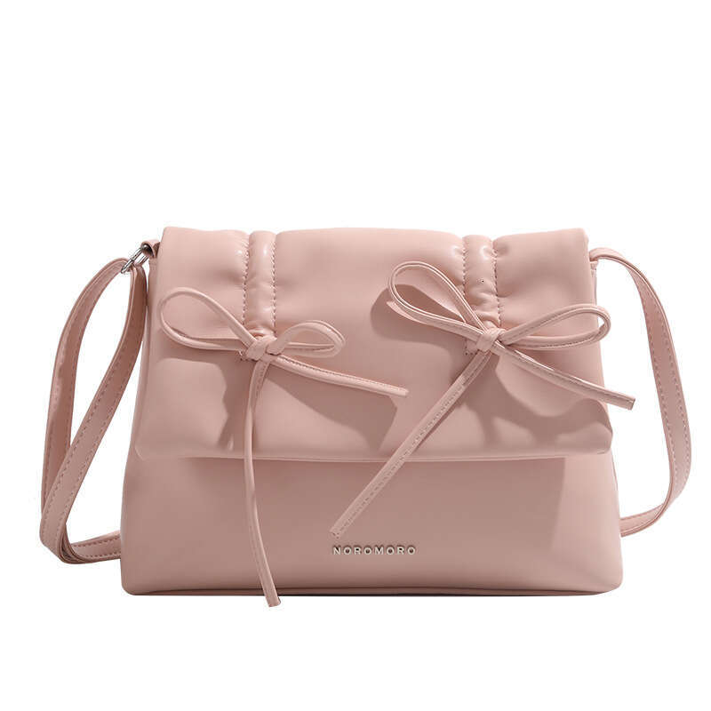 Ballet Style Bow Underarm Women's New Large Capacity Crossbody Bag, High-End Sensory Communication Tote Bag