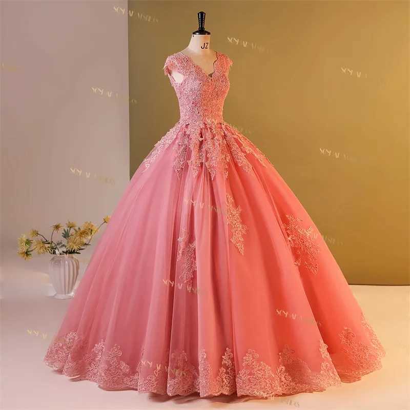 Sonhar Dresses Party Dresses 15 Quinceanera Dress 2024 Classic V-neck 15 year old Dresses Plus Size Womens Gowns customized W250208