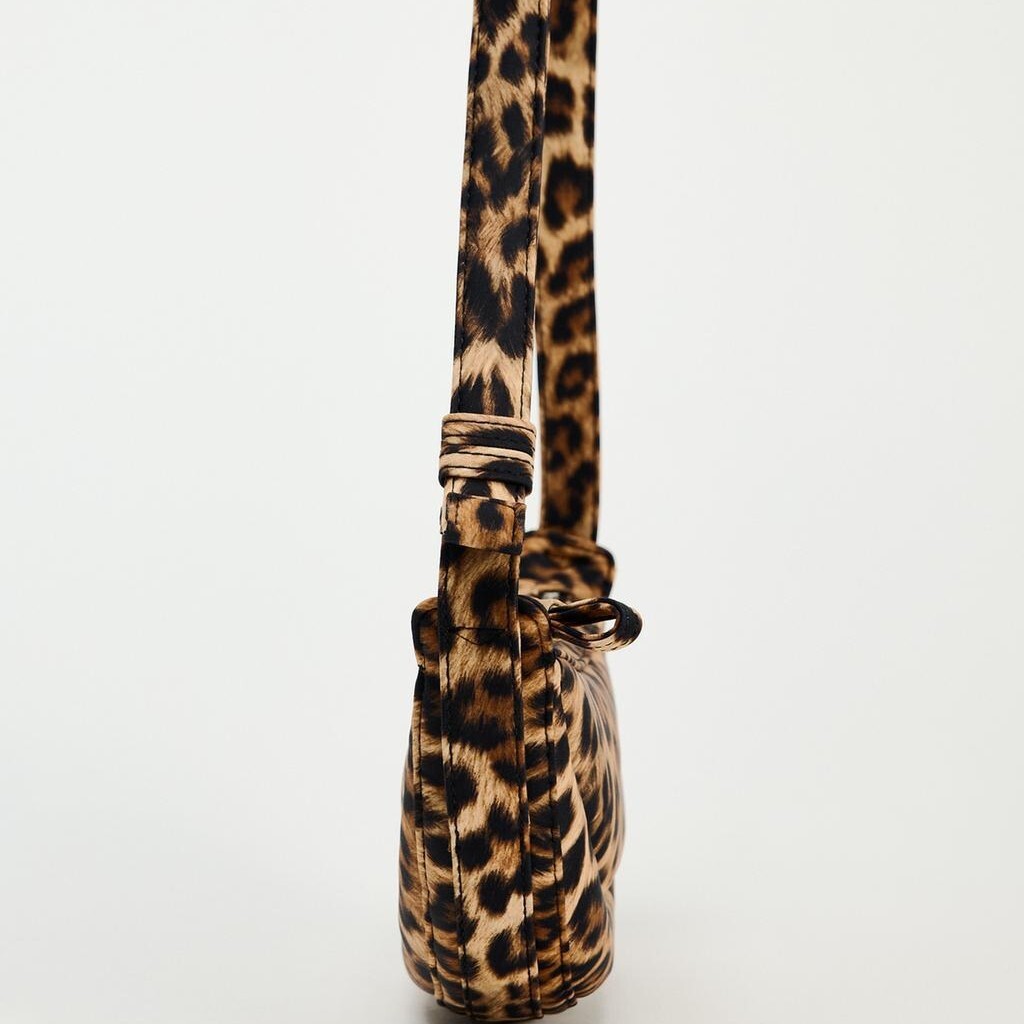designer bag 2024 Summer New Women's Fashion Trendy Animal Leopard Print Single Shoulder Casual Crossbody Bag Handheld