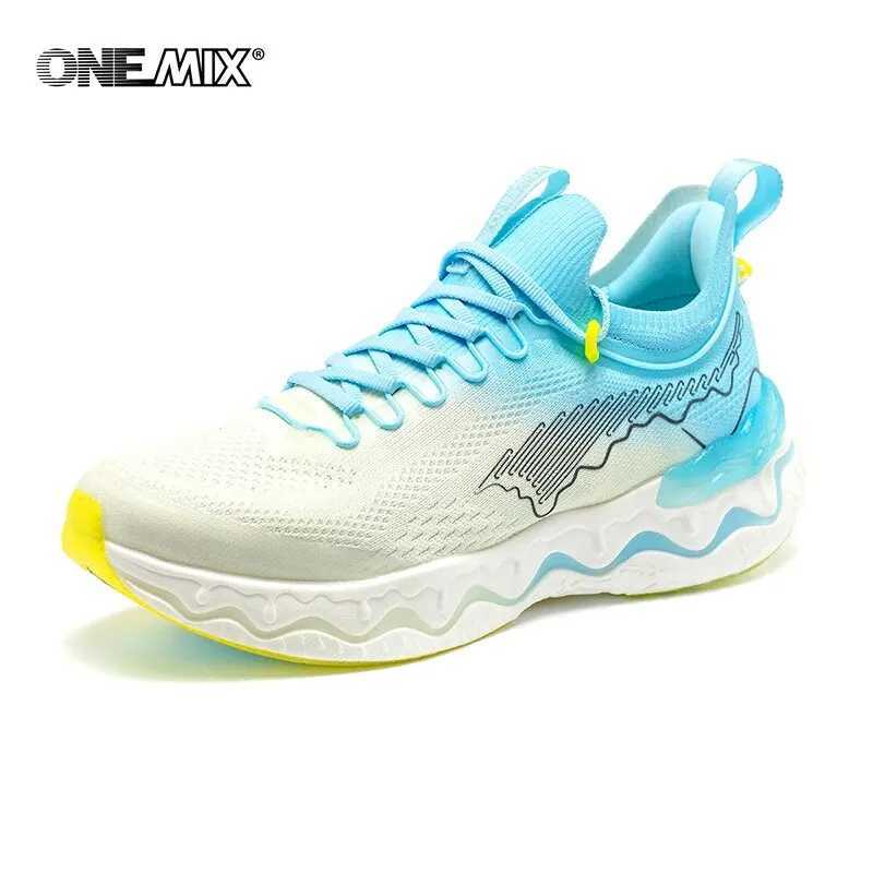 ONEMIX 2024 New Style Color O-Resilio CreamMix Road Running Shoes for Man Lightweight Cushioning Men Training Outdoor SneakersC250304