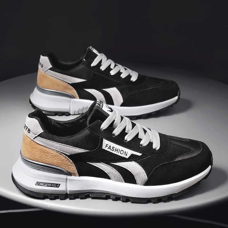 Men Casual Shoes Summer High Quty Mesh Sneakers Lightweight Breathable Running Shoes Tenis MasculinoC250304