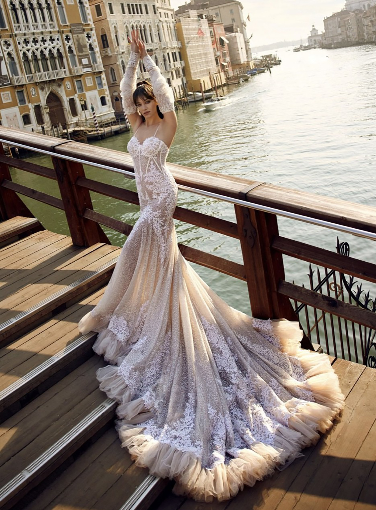 Exquisite Mermaid Wedding Dresses Sexy Sweetheart Sequins Appliques Lace Pearls Sweep Train Bridal Gowns Plus Size Vestido de novia Customized