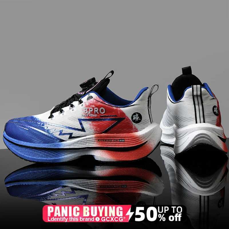 Running Shoes Speciality Carbon Board Marathon Men Sports Breathable Lightweight Wens Cfortable Athletic Nonskid Sneakers Z250412