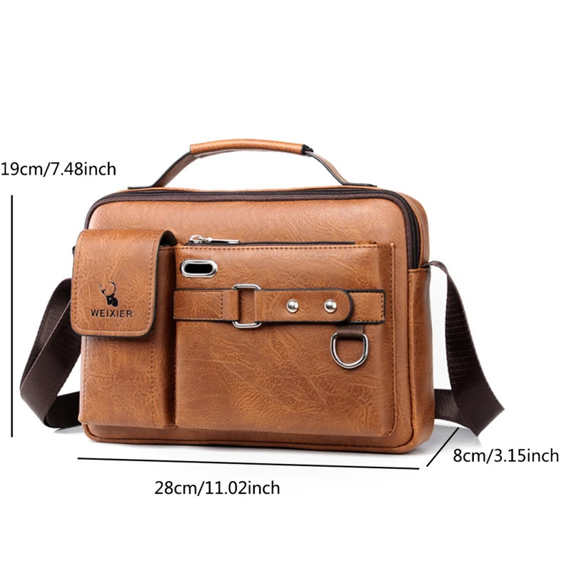 Men Crossbody Bags Waterproof Shoulder Bags Multifunction Travel Work Business Handbags250208bj