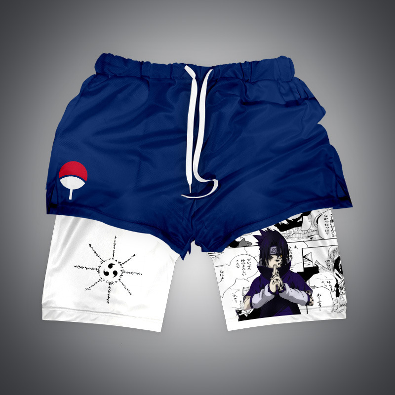 New Fashion Designer Shorts 3D Digital Printed Adult Double-layer Outdoor Beach Pants Hot Selling