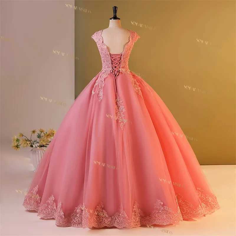Sonhar Dresses Party Dresses 15 Quinceanera Dress 2024 Classic V-neck 15 year old Dresses Plus Size Womens Gowns customized W250208
