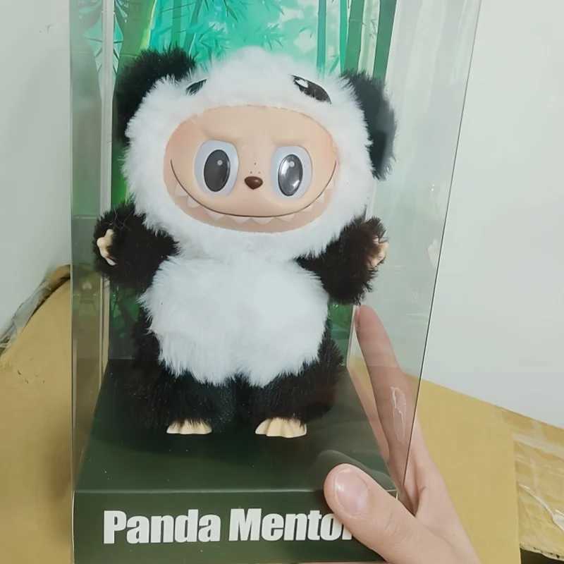 2025 New Arrival Monster Labubu Series Replica Chinese Panda Creat Handmade Change Model Ornaments Desktop Kid Toy Birthday Gift Z250208
