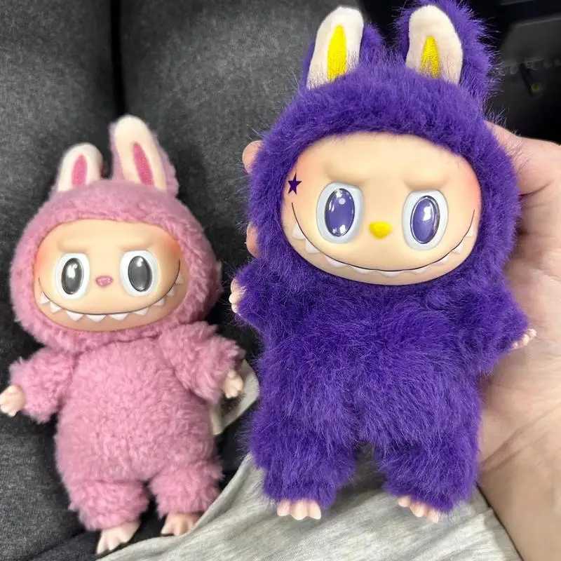 New Arrival High Qu The Monsters Labubu 17cm Milanese Purple Kingdom Series Model Doll Toy Cute Enamel Face Keychain Gifts Z250208