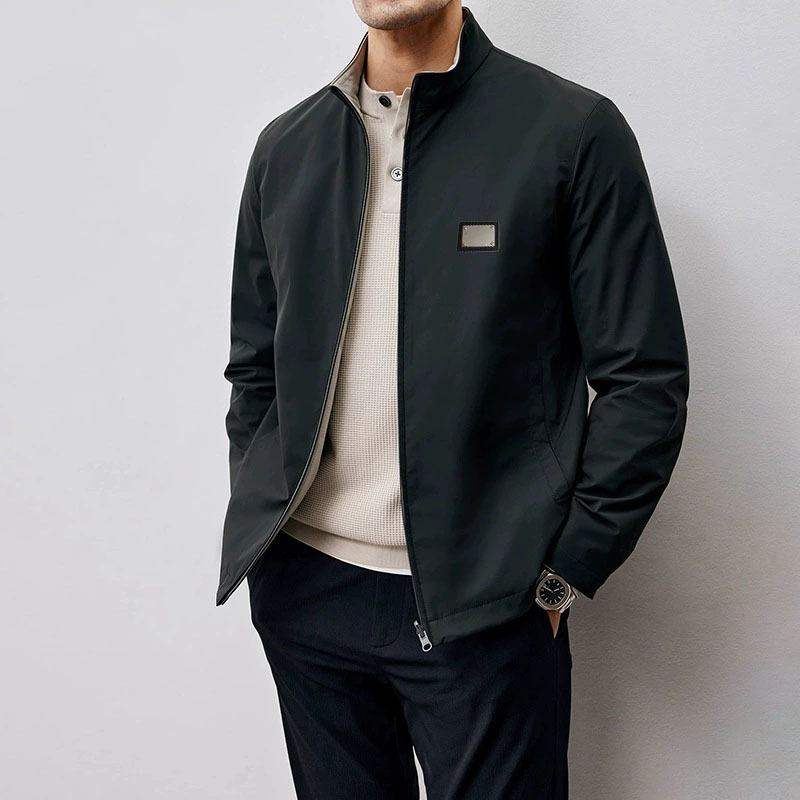 Men's jacket designer jacket thin jacket letter inverted triangle jacket sun protection spring and autumn clothing high-quality outdoor short jacket