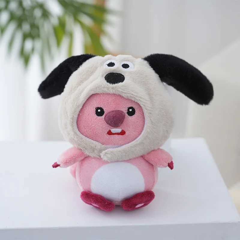 15Cm Kaii Animation Loopy Plush Toy Cross-Dressing Series Cute Couple Doll Keychain Pendant Gift Free shipping