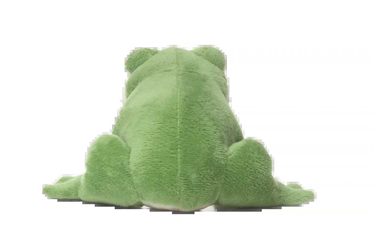 Kaii Realistic Frog plush toy simulates green frog effect Y250208 Y260128