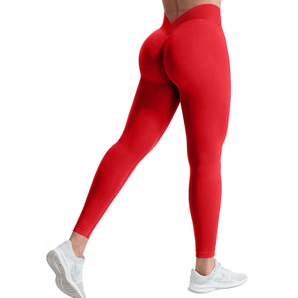 High Waist Peach Hip Lifting Sports Yoga Clothes Fitness Pants Women