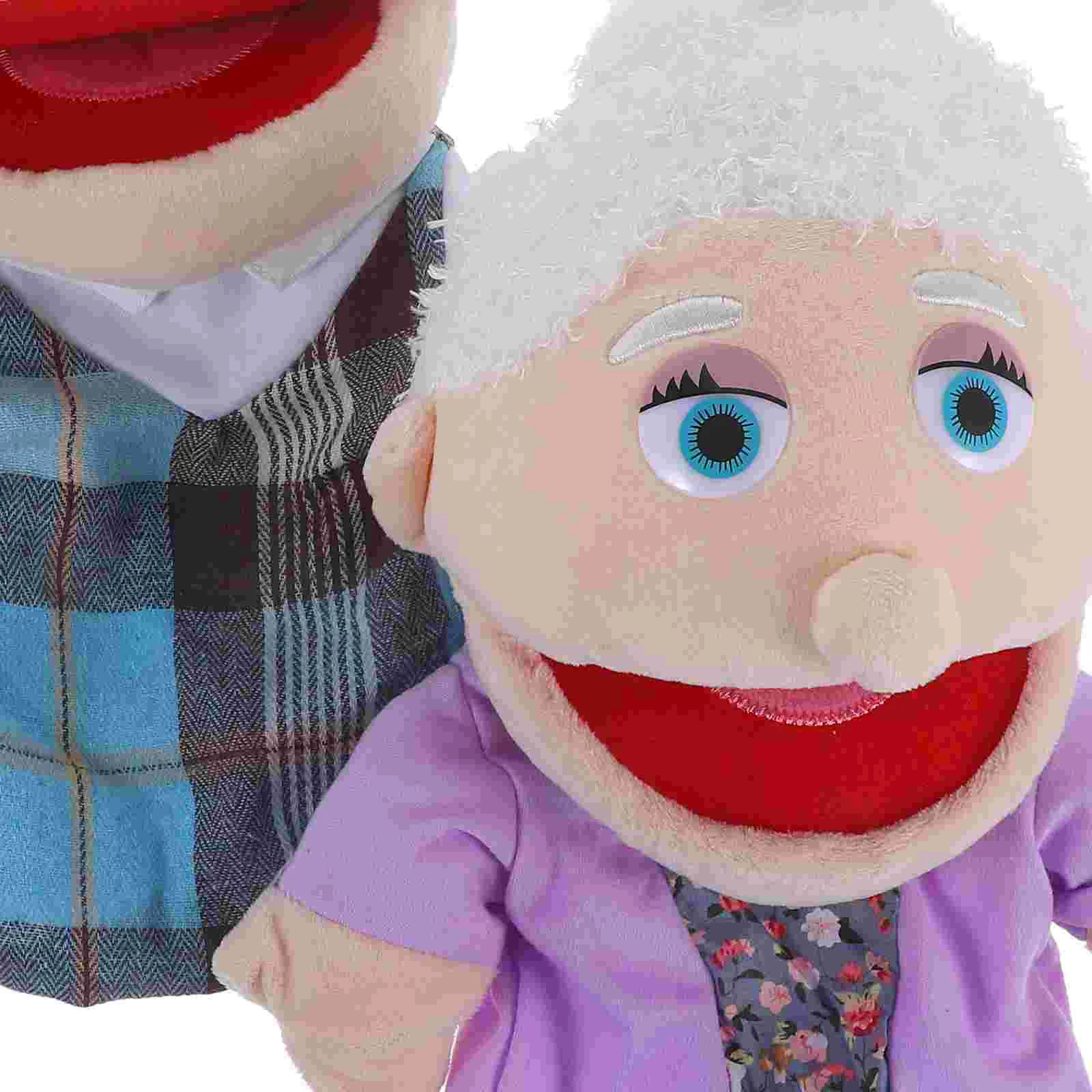 Premium Quality Educative Puppet Hands: Two-Lifesize Furry Fingerless Mittens Ideal for Imagination Games