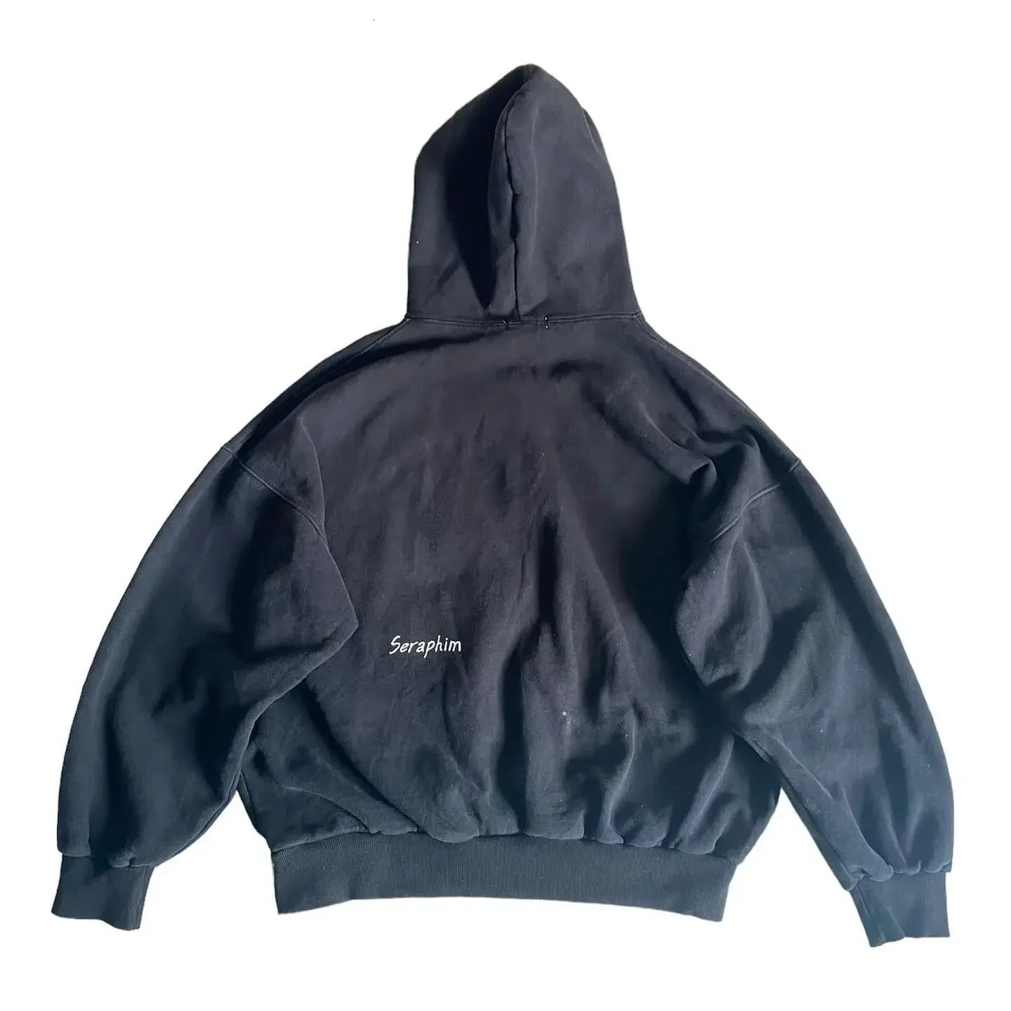 American Vintage Harajuku High Street Eye Embroidered Men Hoodie Women Sports Shirt Y2K Casual Top streetwear hoodie 250208bj