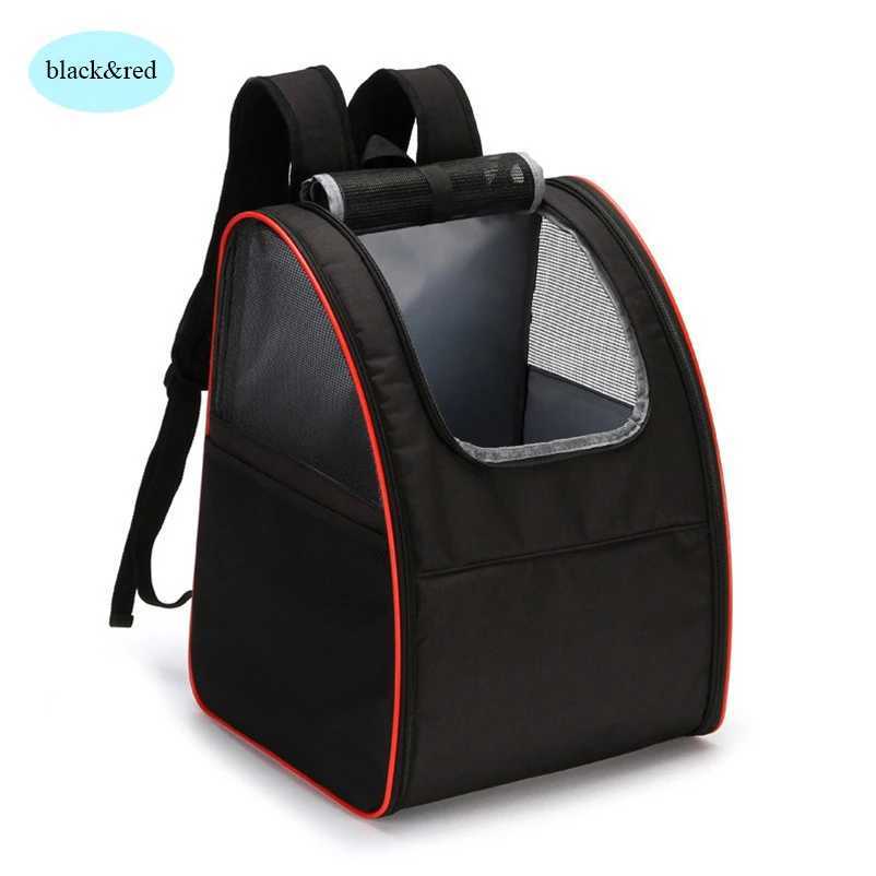 Others Dog Carrier Ventilation Large Capacity Dog and Cat Strap Adjustable Strap Pet Carrying Bag Foldable Cat Backpack for Outdoor Travel H250213