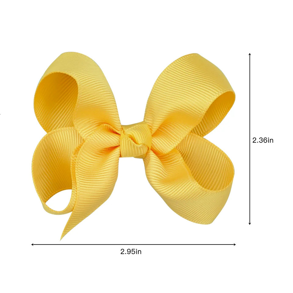 40/60/80Pcs 3 Hair Bows Clips Mix Colors Pigtail Bow Alligator Hair Clips for Baby Girls Toddlers Kids Little Girls hairpins 250221