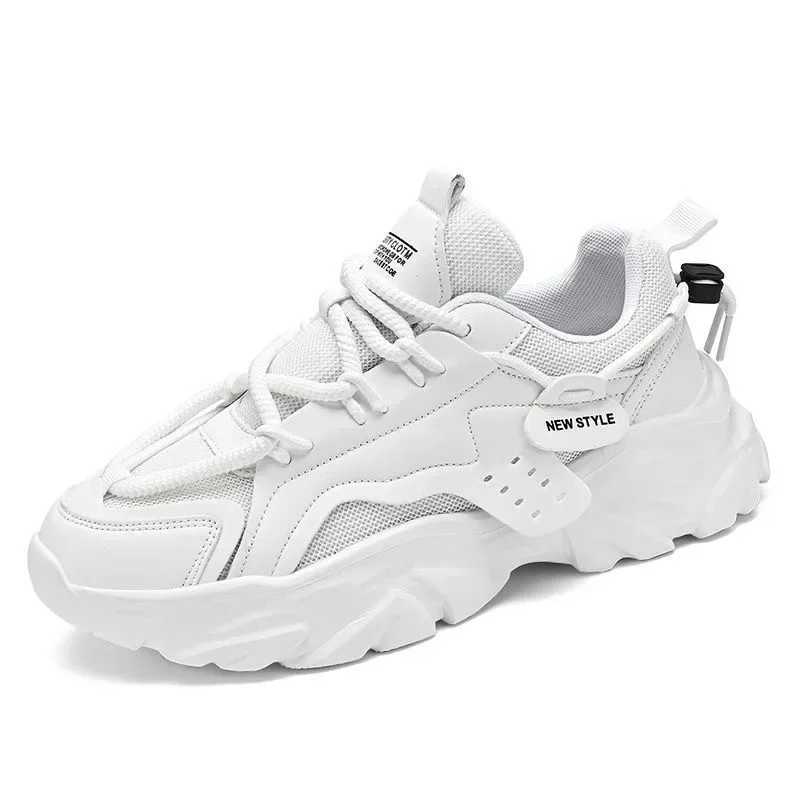 Mens Sneakers Fashion Luxury White Platform Sports Shoes Outdoor Man Running Shoes Increased Breathability Men Shoes Zapatillas Z250403